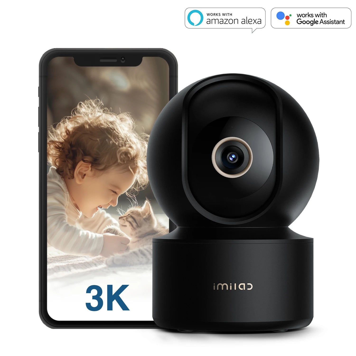 IMILAB C22 3K Indoor Security Camera – 360° Baby & Pet Monitor IMILAB C22 3K Indoor Security Camera – 360° Baby & Pet Monitor