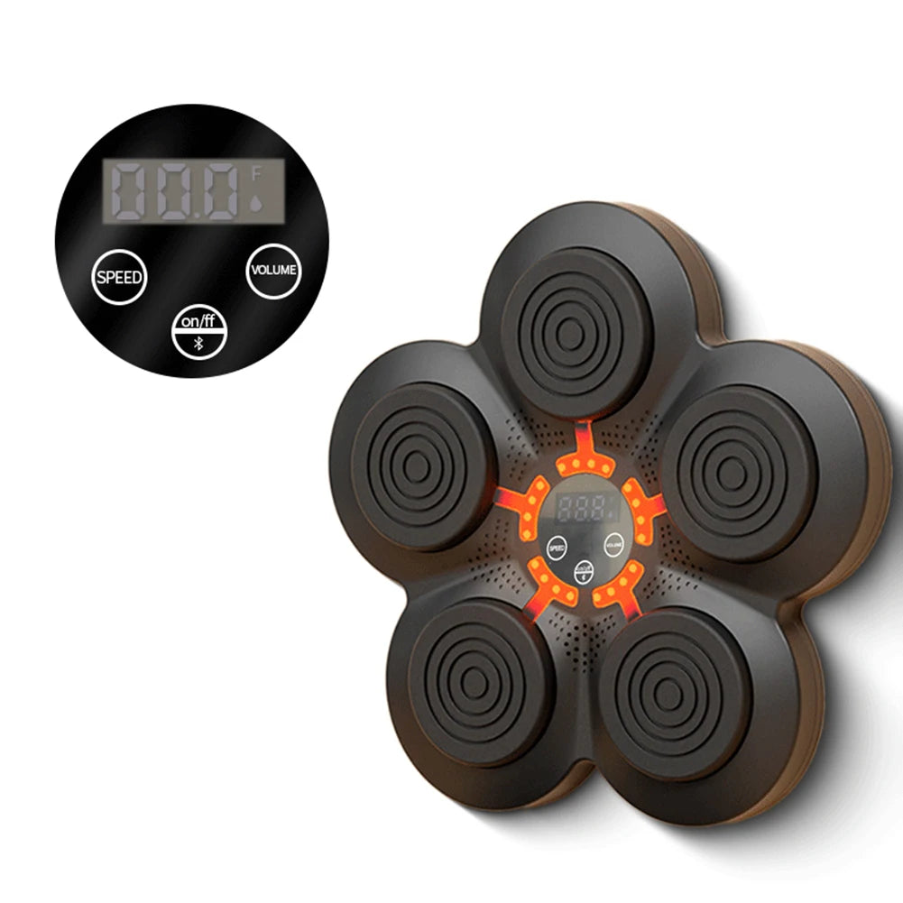 Smart Music Boxing Trainer – Bluetooth, Light Modes, USB Charging Smart Music Boxing Trainer – Bluetooth, Light Modes, USB Charging