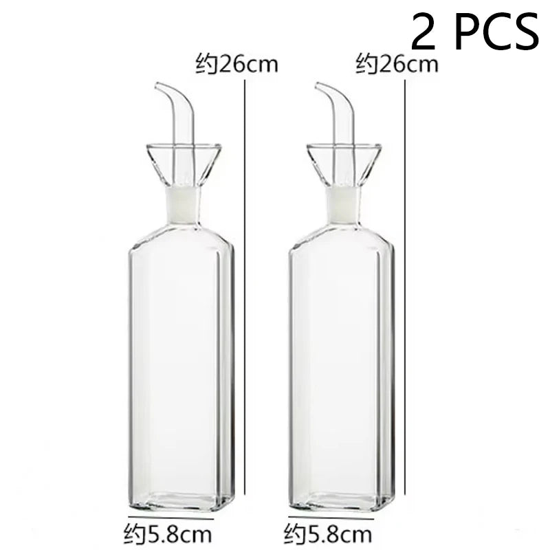 2025 High Borosilicate Glass Oil & Vinegar Leak-proof Bottle 2025 High Borosilicate Glass Oil & Vinegar Leak-proof Bottle