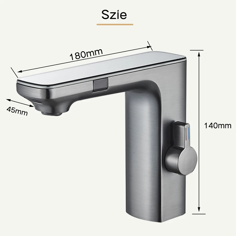 Rozin Touchless Sensor Basin Faucet with Smart Display Rozin Touchless Sensor Basin Faucet with Smart Display