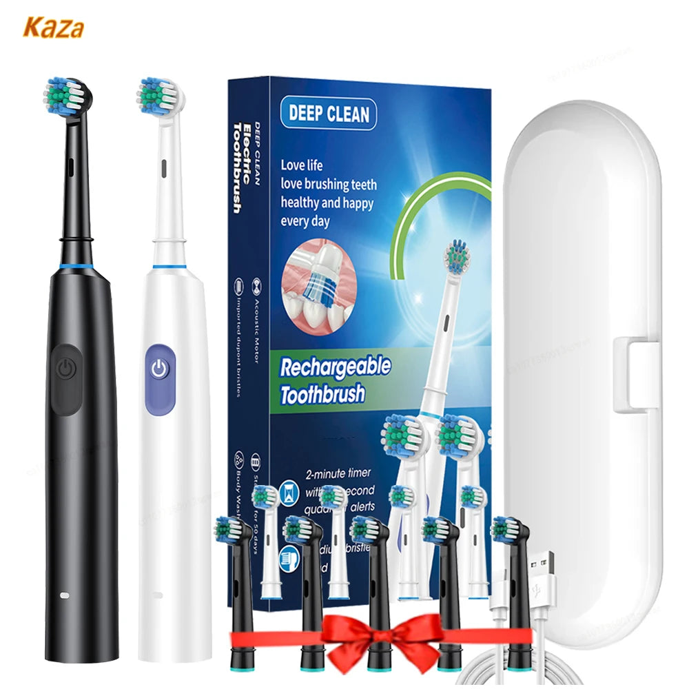 Electric Toothbrush with Rotary Cleaning & Timer Electric Toothbrush with Rotary Cleaning & Timer