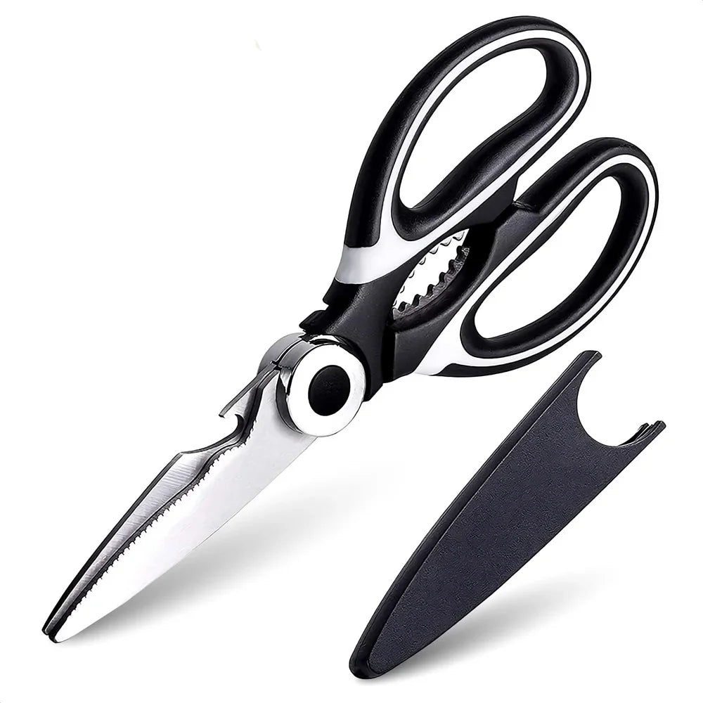 Smart Kitchen Shears – Heavy Duty Stainless Scissors with Cover Smart Kitchen Shears – Heavy Duty Stainless Scissors with Cover
