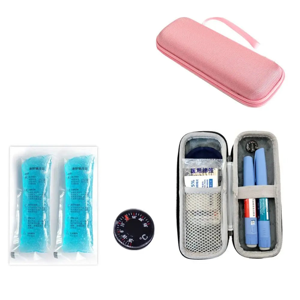 Portable Waterproof Insulin Cooling Bag with Gel – Diabetic Pen Case Portable Waterproof Insulin Cooling Bag with Gel – Diabetic Pen Case
