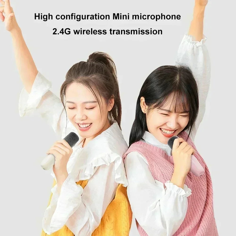 K12 Mini Bluetooth Karaoke Speaker with Microphone K12 Mini Bluetooth Karaoke Speaker with Microphone