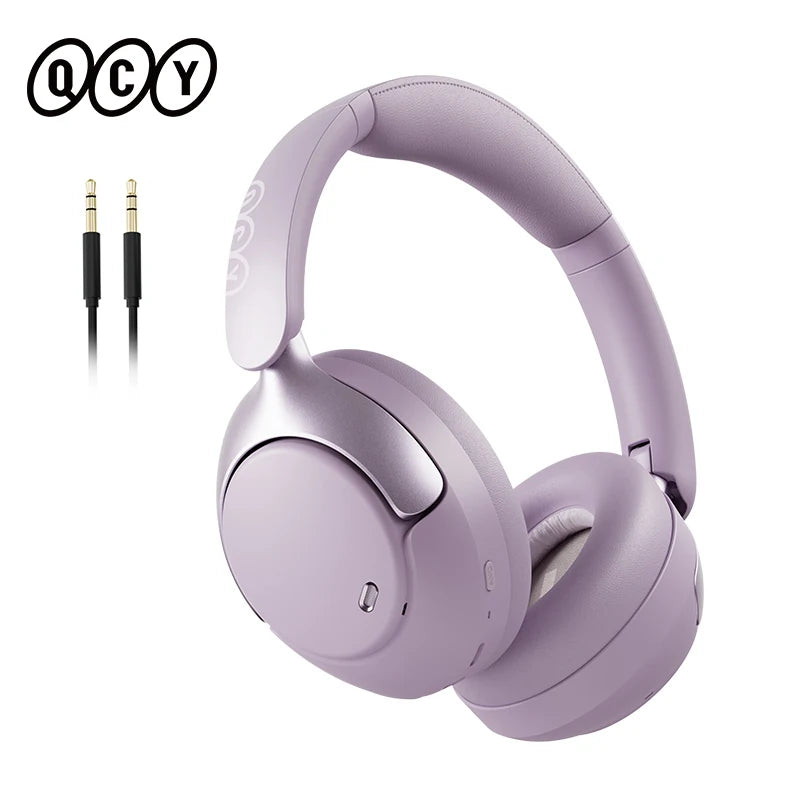 QCY H3 Pro ANC Headphones – 50dB Noise Canceling with LDAC & Spatial Audio QCY H3 Pro ANC Headphones – 50dB Noise Canceling with LDAC & Spatial Audio