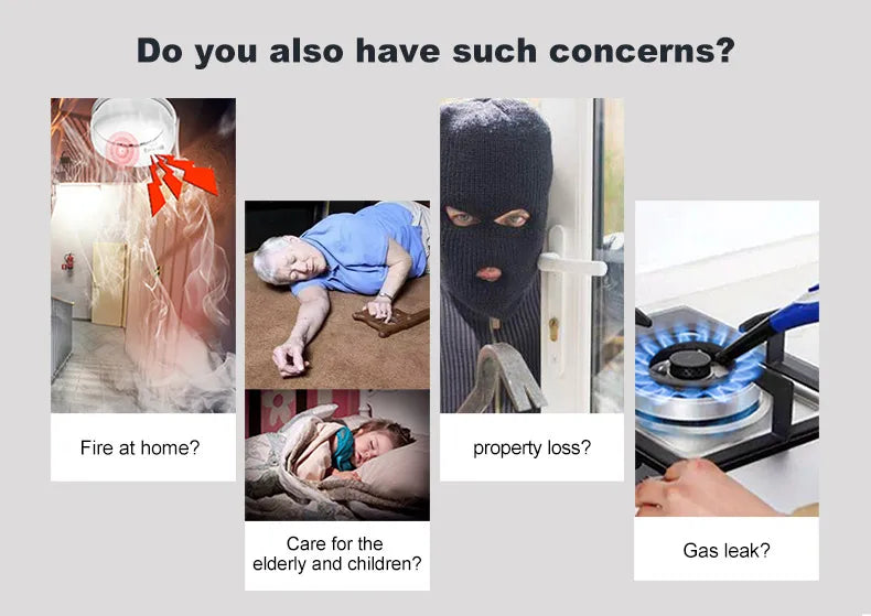 PGST Tuya Smart WiFi GSM Home Alarm System PGST Tuya Smart WiFi GSM Home Alarm System