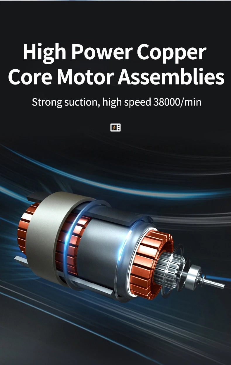 Wireless Handheld Vacuum Cleaner – Portable Household & Car Cleaning Wireless Handheld Vacuum Cleaner – Portable Household & Car Cleaning