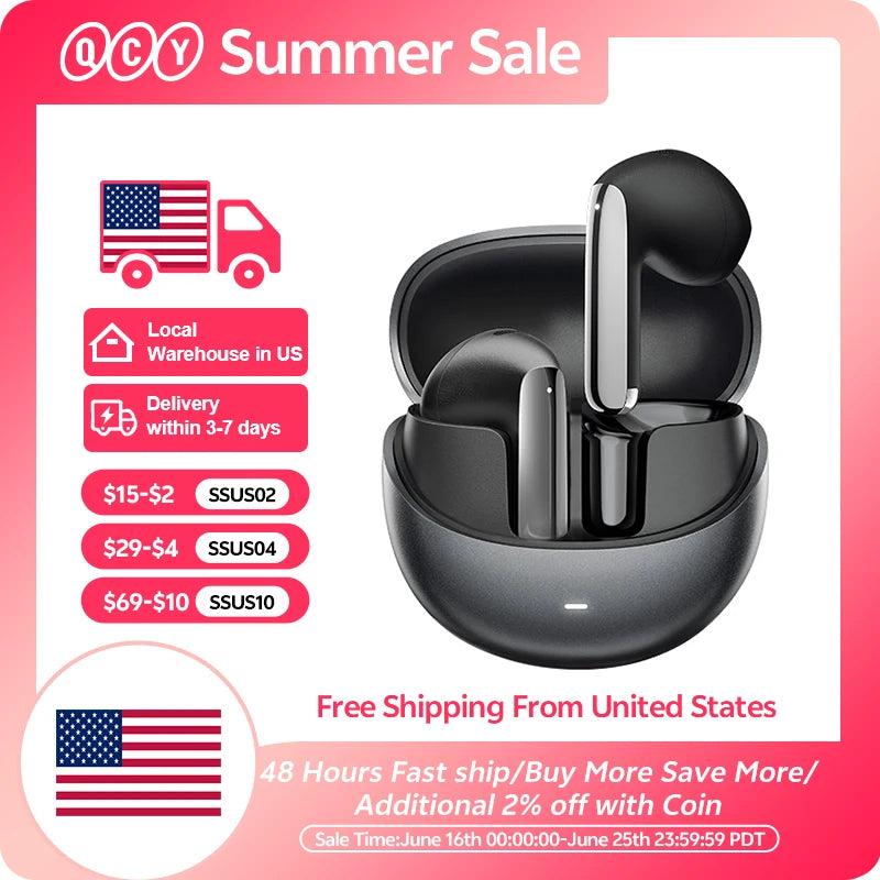 QCY HT10 AilyBuds Pro+ – Hybrid ANC Wireless Earbuds with LDAC QCY HT10 AilyBuds Pro+ – Hybrid ANC Wireless Earbuds with LDAC