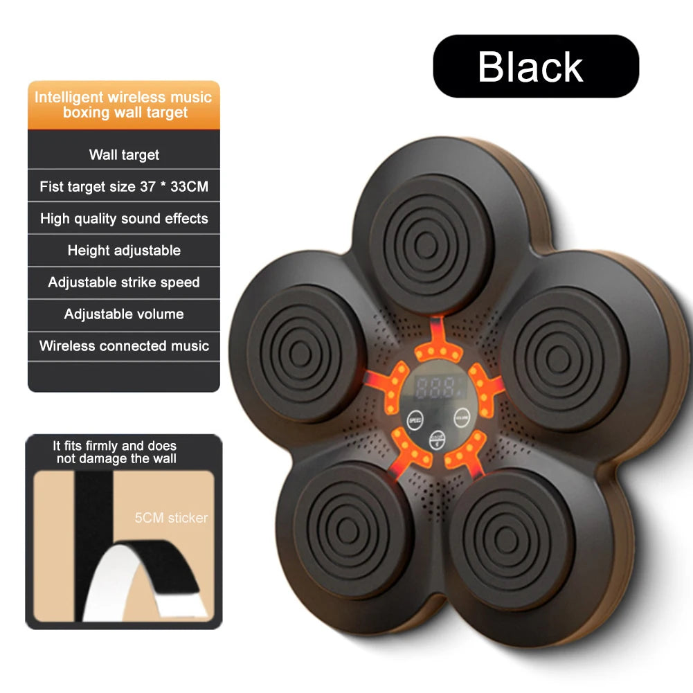 Smart Music Boxing Trainer – Bluetooth, Light Modes, USB Charging Smart Music Boxing Trainer – Bluetooth, Light Modes, USB Charging