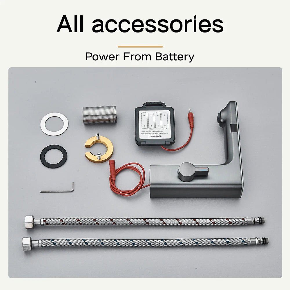 Rozin Touchless Sensor Basin Faucet with Smart Display Rozin Touchless Sensor Basin Faucet with Smart Display