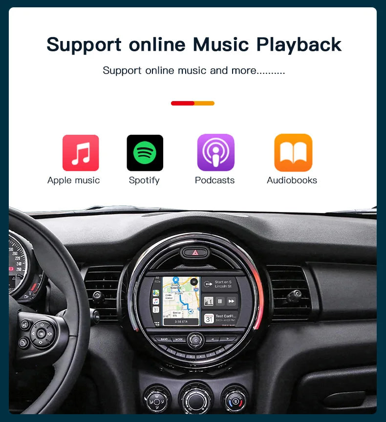 Wireless CarPlay & Android Auto for BMW/MINI (R & F Series) Wireless CarPlay & Android Auto for BMW/MINI (R & F Series)