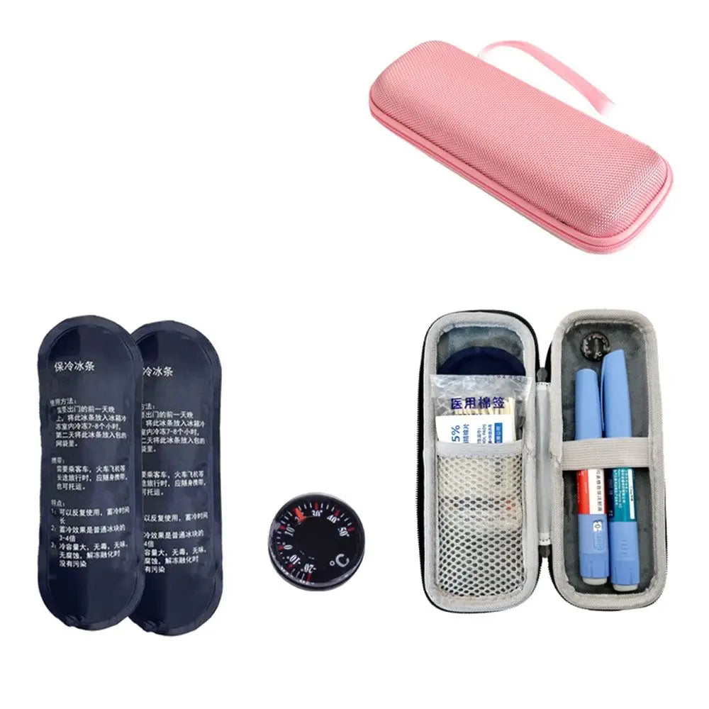 Portable Waterproof Insulin Cooling Bag with Gel – Diabetic Pen Case Portable Waterproof Insulin Cooling Bag with Gel – Diabetic Pen Case