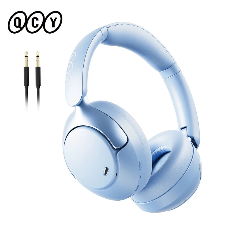 QCY H3 Pro ANC Headphones – 50dB Noise Canceling with LDAC & Spatial Audio QCY H3 Pro ANC Headphones – 50dB Noise Canceling with LDAC & Spatial Audio