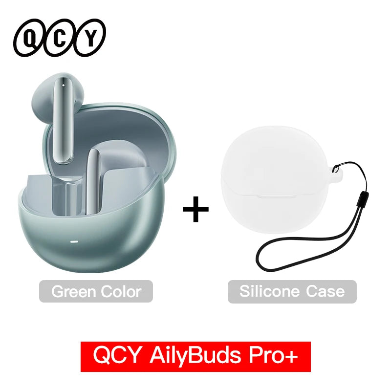 QCY AilyBuds Pro+ Wireless Earbuds – ANC & Hi-Res Audio QCY AilyBuds Pro+ Wireless Earbuds – ANC & Hi-Res Audio