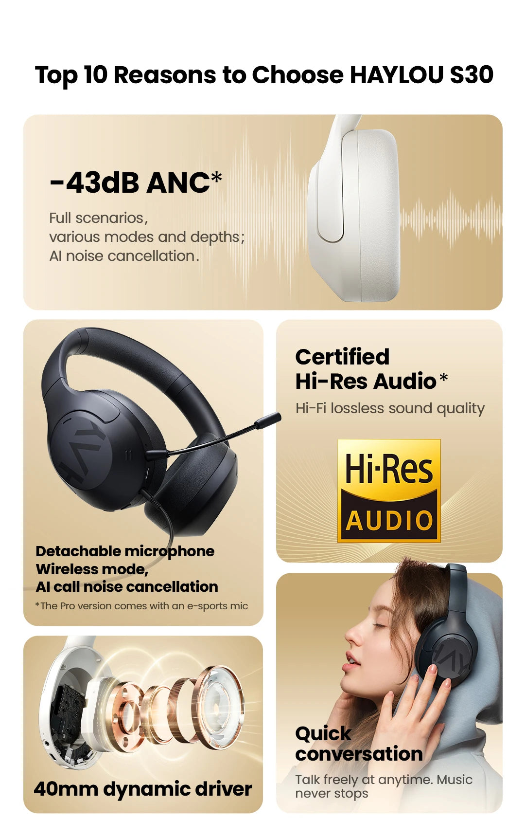 Haylou S30 Bluetooth 5.4 Earphones Haylou S30 Bluetooth 5.4 Earphones