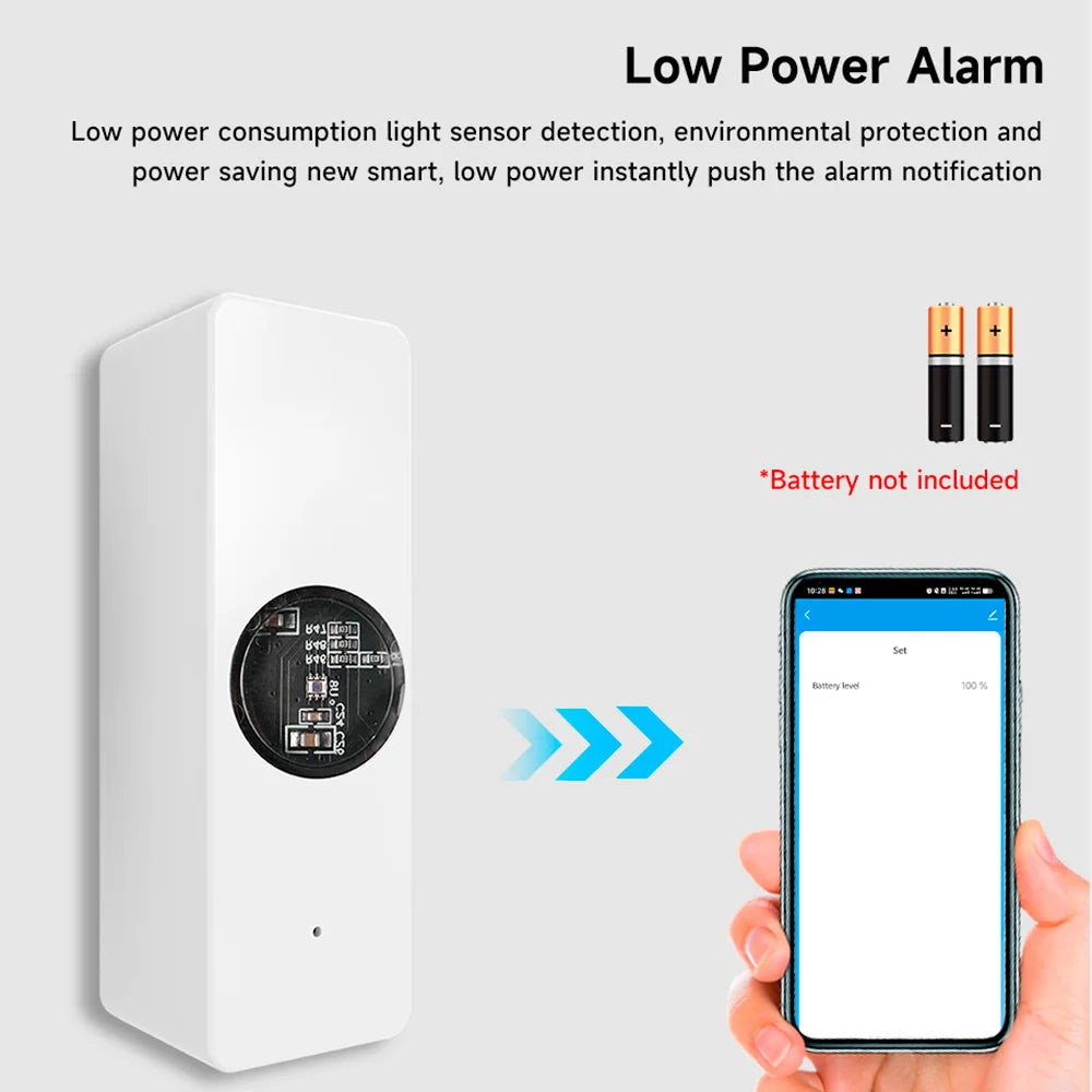 Tuya ZigBee Light Sensor – Smart Home Illumination Detector Tuya ZigBee Light Sensor – Smart Home Illumination Detector