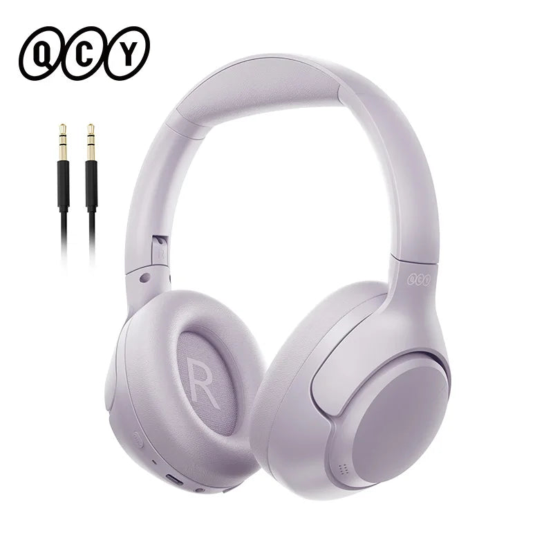 QCY H3 ANC Wireless Headphones – Hi-Res Over-Ear, 60H Playtime QCY H3 ANC Wireless Headphones – Hi-Res Over-Ear, 60H Playtime