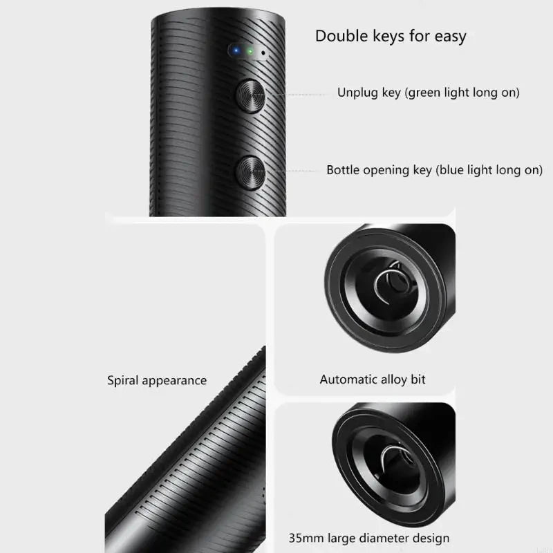 Electric Wine Opener – Rechargeable with Charging Base Electric Wine Opener – Rechargeable with Charging Base