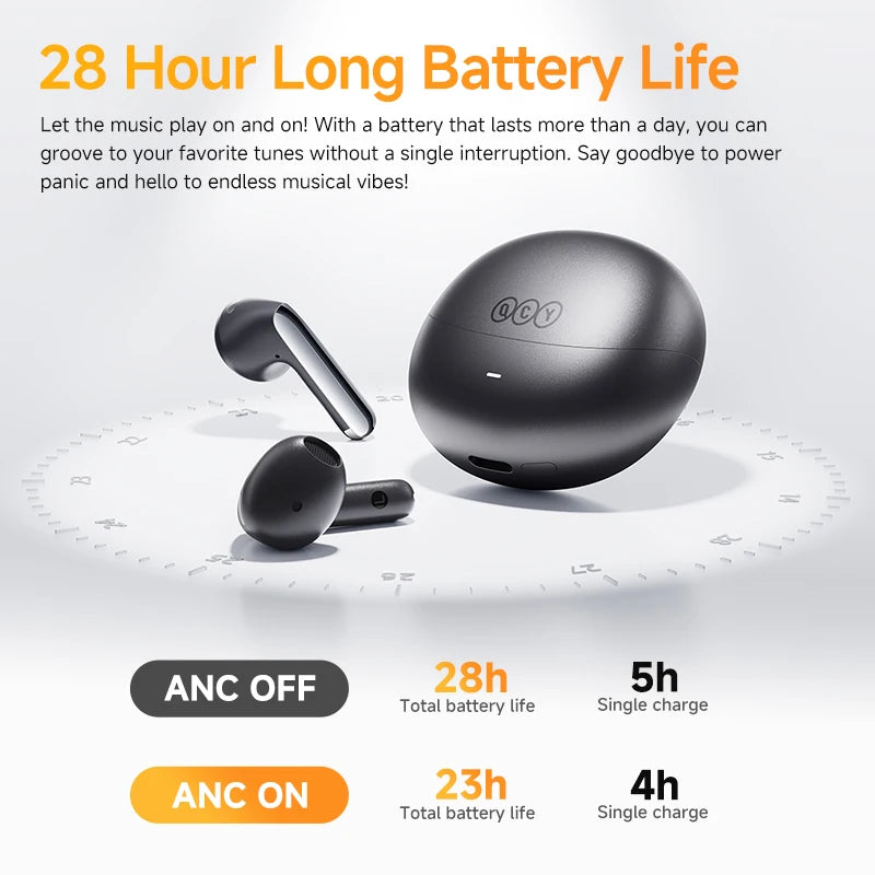 QCY HT10 AilyBuds Pro+ – Hybrid ANC Wireless Earbuds with LDAC QCY HT10 AilyBuds Pro+ – Hybrid ANC Wireless Earbuds with LDAC