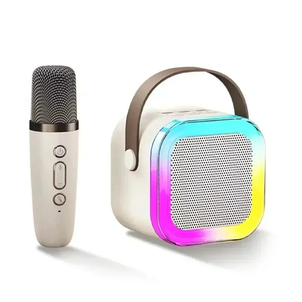 K12 Mini Bluetooth Karaoke Speaker with Microphone K12 Mini Bluetooth Karaoke Speaker with Microphone