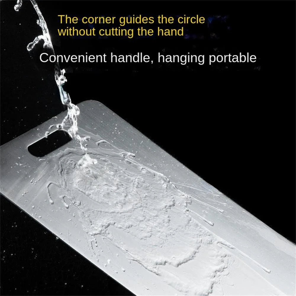 Titanium 304 Stainless Steel Double-Sided Cutting Board Titanium 304 Stainless Steel Double-Sided Cutting Board