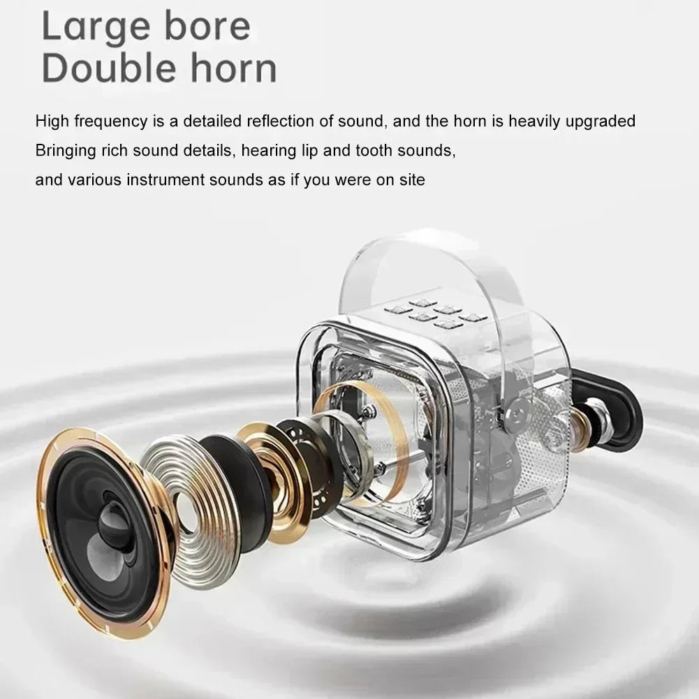 K12 Mini Bluetooth Karaoke Speaker with Microphone K12 Mini Bluetooth Karaoke Speaker with Microphone