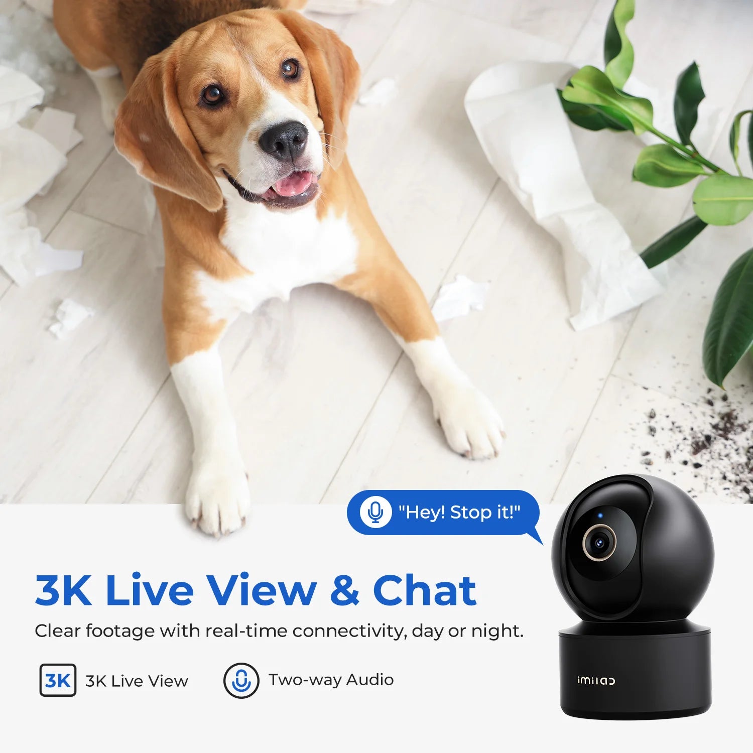 IMILAB C22 3K Indoor Security Camera – 360° Baby & Pet Monitor IMILAB C22 3K Indoor Security Camera – 360° Baby & Pet Monitor