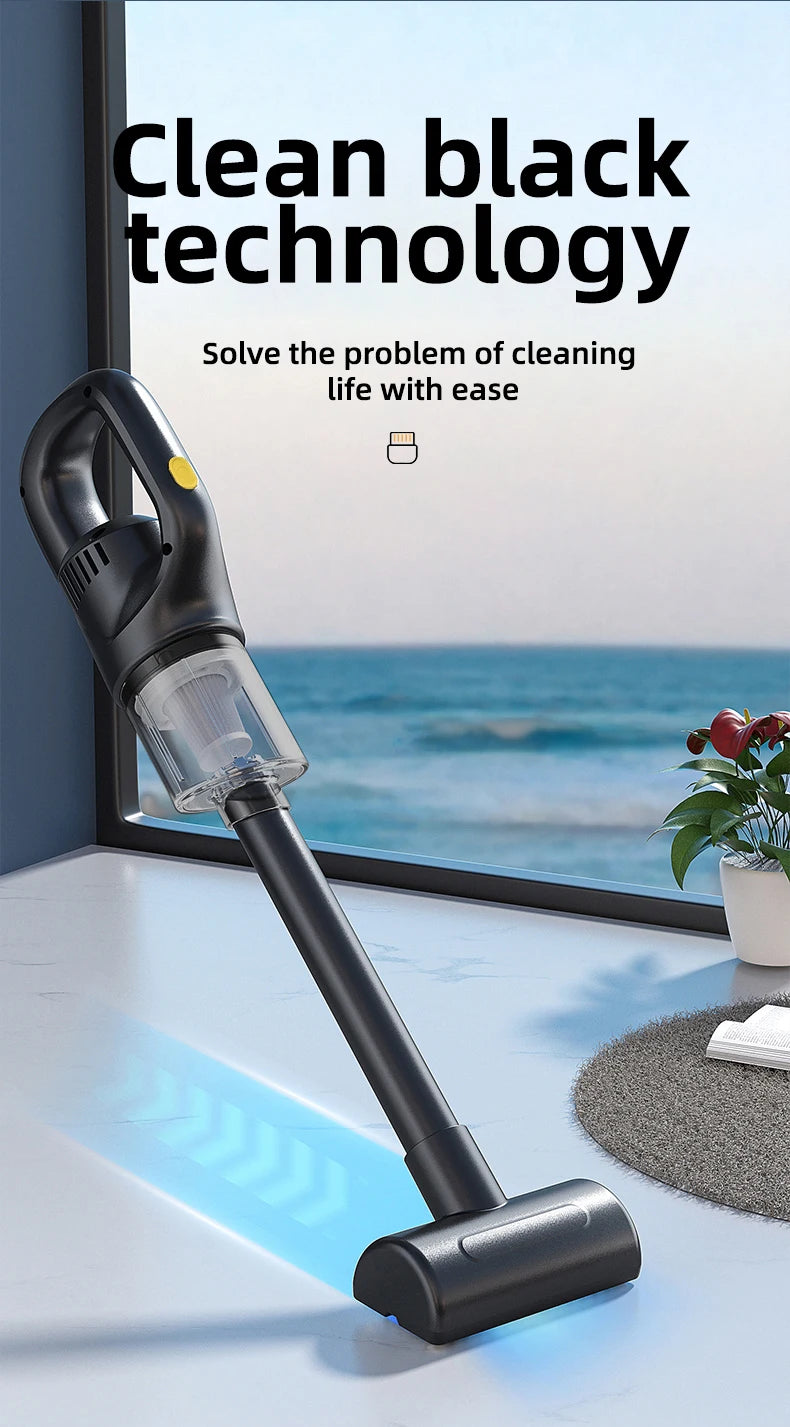 Wireless Handheld Vacuum Cleaner – Portable Household & Car Cleaning Wireless Handheld Vacuum Cleaner – Portable Household & Car Cleaning