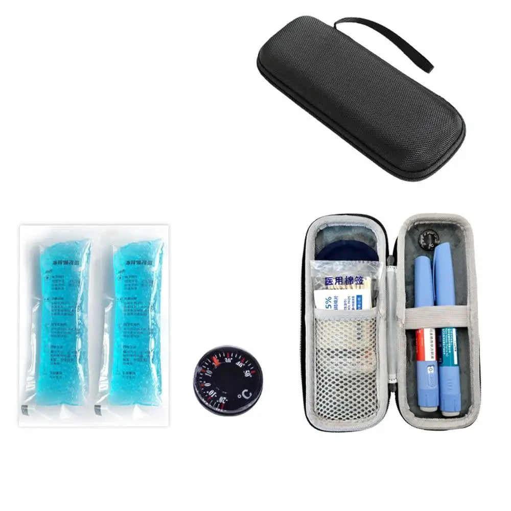 Portable Waterproof Insulin Cooling Bag with Gel – Diabetic Pen Case Portable Waterproof Insulin Cooling Bag with Gel – Diabetic Pen Case