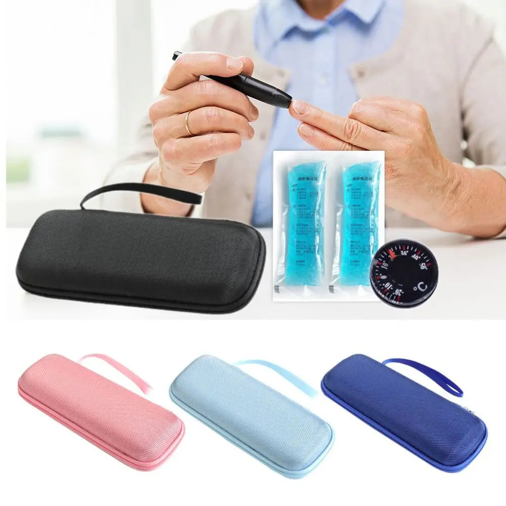 Portable Waterproof Insulin Cooling Bag with Gel – Diabetic Pen Case Portable Waterproof Insulin Cooling Bag with Gel – Diabetic Pen Case
