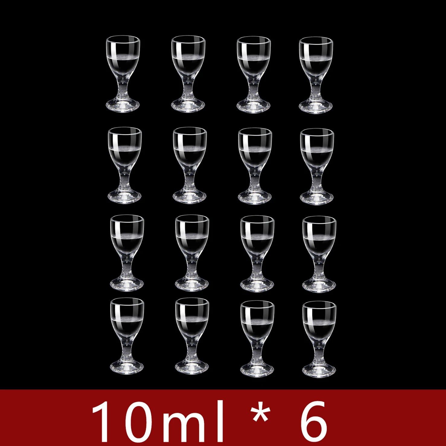 10ml Mini Shot Glasses – Set of 6 Clear Sake & Spirit Cups 10ml Mini Shot Glasses – Set of 6 Clear Sake & Spirit Cups