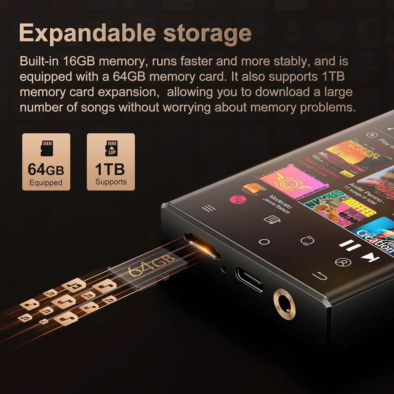 Oilsky Hi-Fi MP3 Player with Bluetooth & WiFi Oilsky Hi-Fi MP3 Player with Bluetooth & WiFi