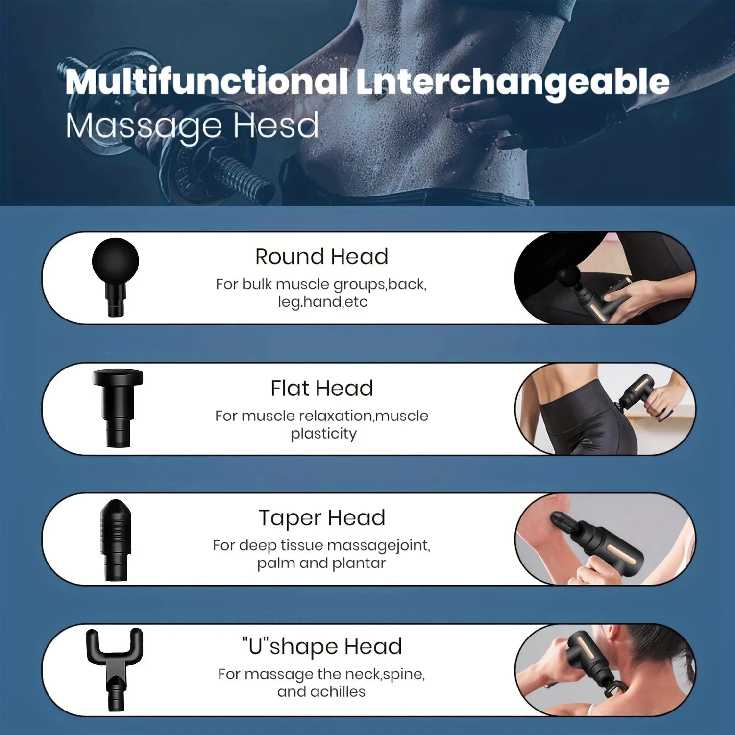 Portable Fascia Massage Gun – Deep Tissue Muscle Relaxation Portable Fascia Massage Gun – Deep Tissue Muscle Relaxation