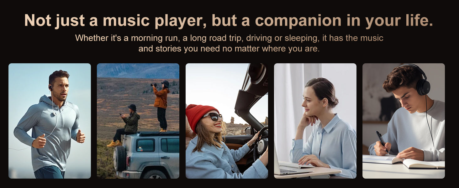 Oilsky Hi-Fi MP3 Player with Bluetooth & WiFi