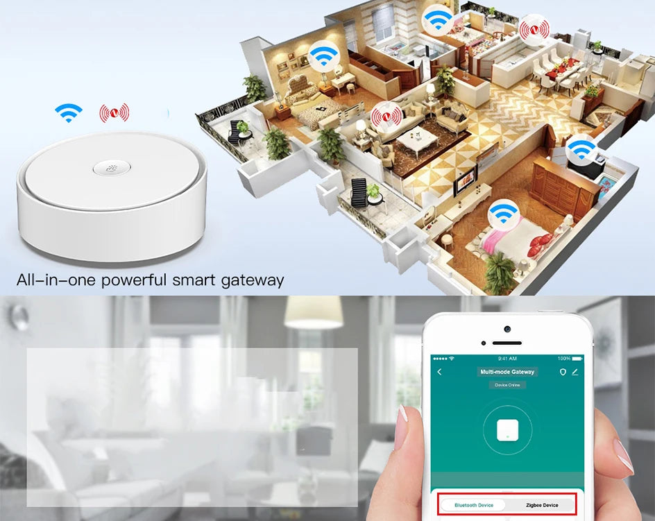 Tuya Smart Gateway Hub – WiFi ZigBee Bluetooth