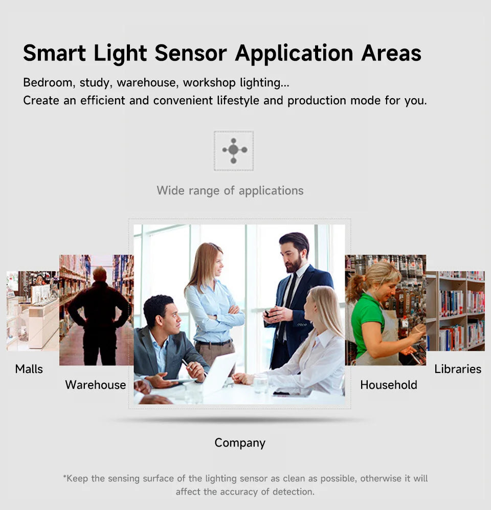 Tuya ZigBee Light Sensor – Smart Home Illumination Detector