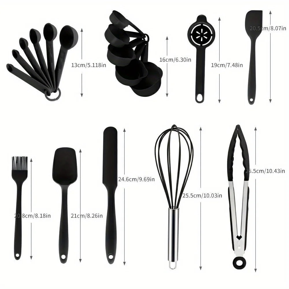 17-Piece Mixing Bowl Set – Stainless Steel with Lids & Graters