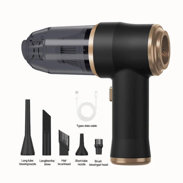 Wireless Car Vacuum Cleaner – High Power Portable Cleaning Machine