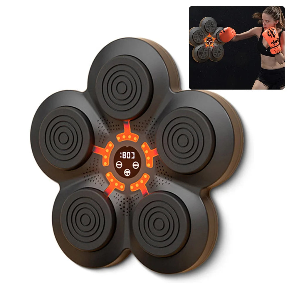 Smart Music Boxing Trainer – Bluetooth, Light Modes, USB Charging