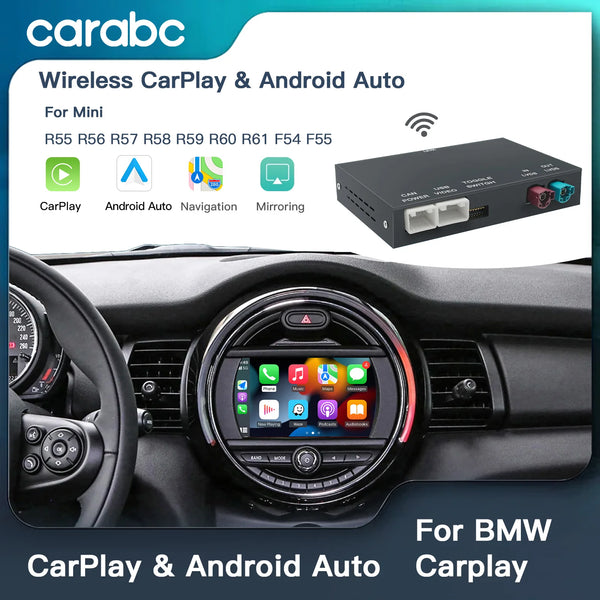 Wireless CarPlay & Android Auto for BMW/MINI (R & F Series)