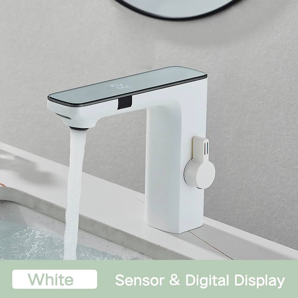 Rozin Touchless Sensor Basin Faucet with Smart Display
