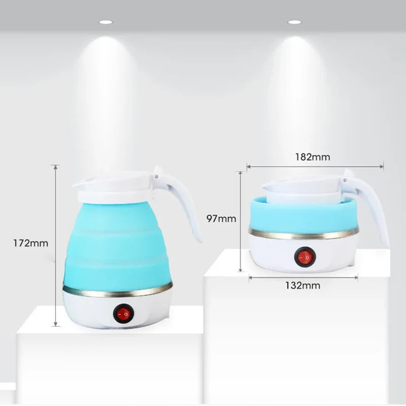 600ML Foldable Portable Electric Travel Kettle