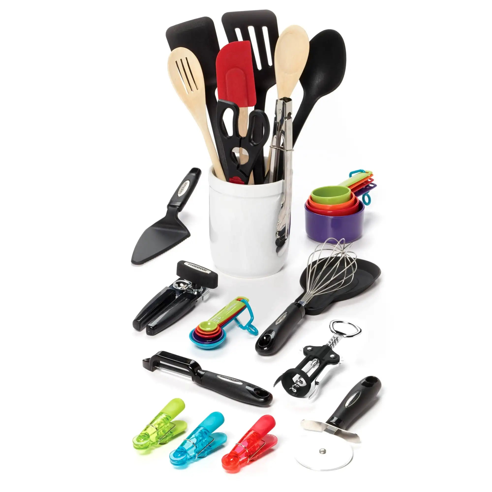 Multicolor Kitchen Utensil Set – Cooking Tools & Gadgets