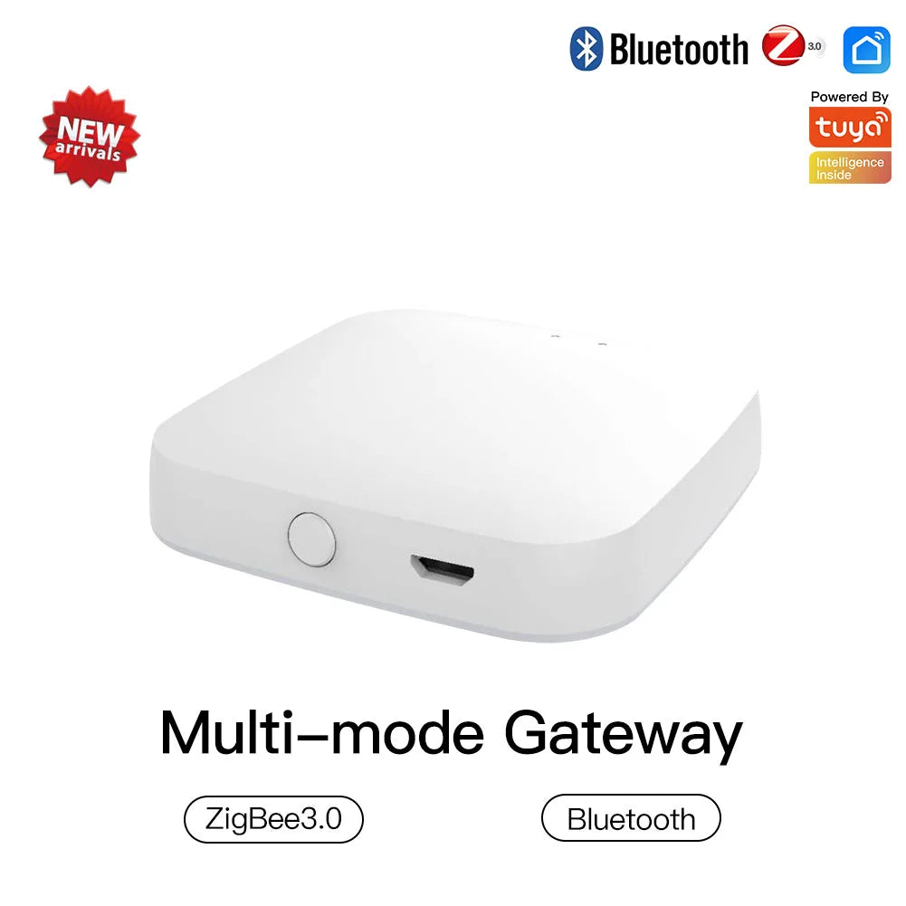 MOES Multi-Mode Smart Hub – ZigBee/WiFi/Bluetooth Mesh