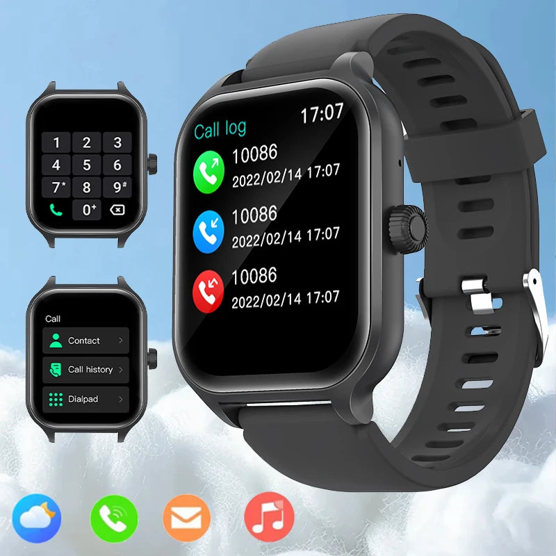 Smartwatch with Wireless Calling – Multi-Sport & SMS Reminder