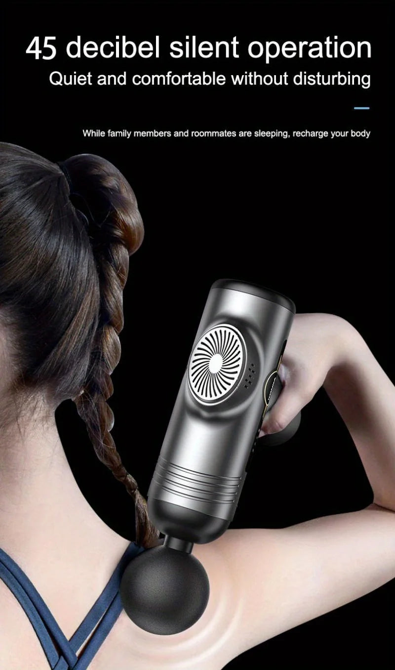 Portable Fascia Massage Gun – Deep Tissue Muscle Relaxation