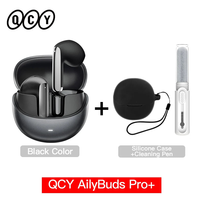 QCY AilyBuds Pro+ Wireless Earbuds – ANC & Hi-Res Audio