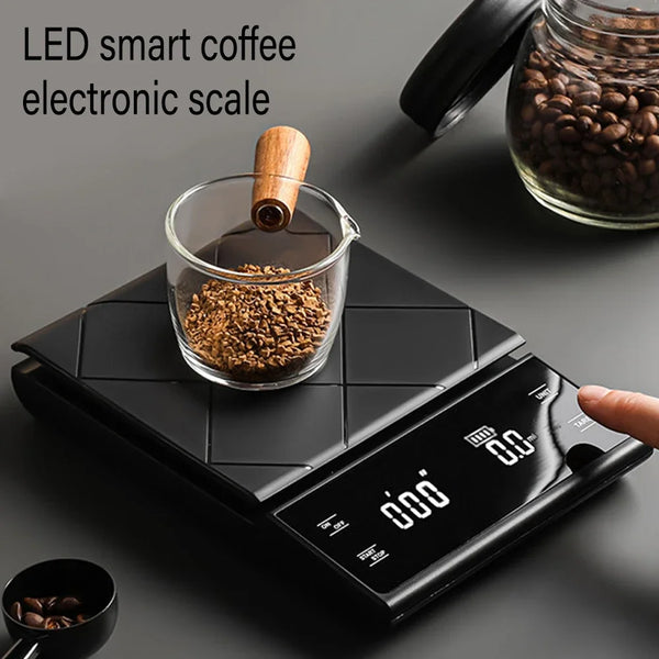 Digital Kitchen Scale 3kg/0.1g – With Timer for Baking & Cooking