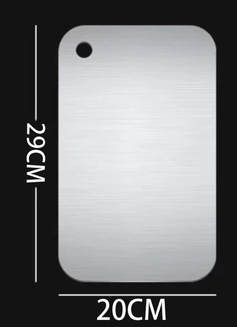 Titanium 304 Stainless Steel Double-Sided Cutting Board
