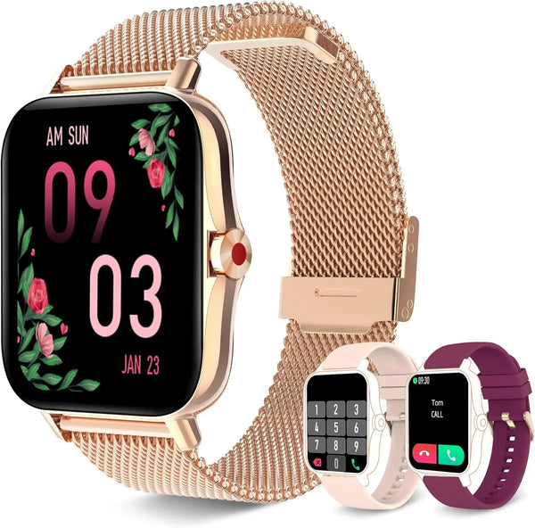 Women’s Smartwatch – Call, Fitness & Health Tracker
